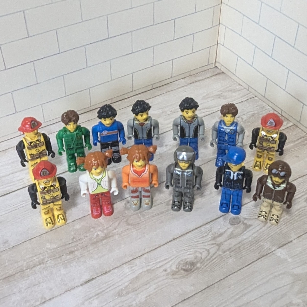 LEGO Jack Stone, City, and Junior Mini Figures, Set of 13 - Picture 3 of 10